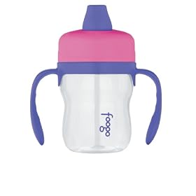 Thermos Foogo Phases Leak Proof Tritan Sippy Cup, 8 Ounce, Pink/PurpleFoogoo Triton Phase 1 Sippy Cup 8 Ounce in your choice of colors