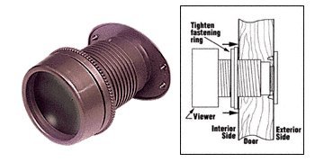 C.R. Laurence Bronze "Giant Screen" Door Viewer By HandsOnCo