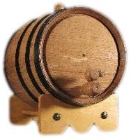 Deep South Barrels - Three Liter Black Steel Oak Aging Barrel