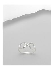 Infinity Ring In 92.5 Sterling Silver
