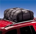 Highland 1039500 Black Rainproof Car Top Carrier and Duffel Bag - Pack of 2