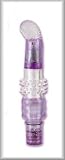 Purple 10 Function Flexi Sweet Curve Waterproof Vibrating Massager