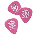 Daisy Rock Guitar Picks (white w/ logo) (Delrin 500 / .71)
