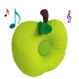 Cute Green Apple Iphone Ipod Mp3 Speaker Pillow for Sleep
