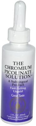 Sublingual Products Chromium Picolinate Solution - 2 fl oz - Fast Acting Liquid - Great Taste
