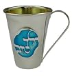 Karshi Silverplate Baby Kiddush Cup, Good Boy