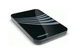 Toshiba USB 2.0 Portable External Hard Drive - Hard drive - 320 GB - external - 2.5 - Hi-Speed USB - buffer: 8 MB - black, silver