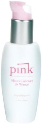 Pink Silicone Lube for Ladies with Vitamin E and Aloe Hypoallergenic 3.3oz by Empowered Products