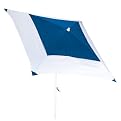 Market 9’ Patio Umbrella - Dark Blue/ White