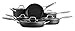 Calphalon 2029626 Premier Hard-Anodized Nonstick 11 Piece Cookware Set, Black