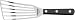 LamsonSharp iquest; 3 x 6 Chef iquest;s Slotted Turner, right-hand