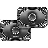 Polk Audio - DXi460 4 x 6 Coaxial Speakers with Polymer Composite Cones