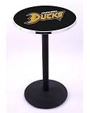 Anaheim Ducks Pub Table w/ Round Base