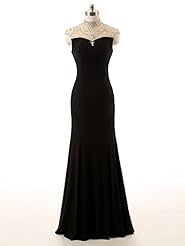 Sheath Lace Chiffon Evening Dress/Pageant Dress/Prom Dress 