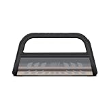 Aries B35-4001 Black Bull Bar with Skid Plate by Aries Automotive