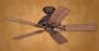 Hunter 28146 52" Ceiling Fan Marseille Burled Brown w/ 5 rev. Walnut/Light Cherry Blades