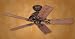 Hunter 52" Ceiling Fan Marseille Burled Brown 28146