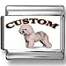 Bichon Frise Dog Custom Photo Italian Charm
