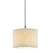 Jesco Lighting QAP222-CA/SN Coral - One Light Quick Adapt Low Voltage Pendant, Chrome Finish with Coral Shade