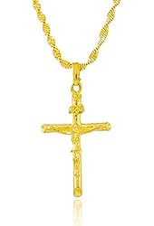 Beancase(TM) Fashion silver infinity Cross Shape Pendant Necklace(1 Pc)