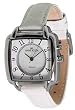 AK Anne Klein #10/9165MPWI Women's Leather Strap Easy Reader Illuminator Dial Watch