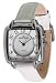AK Anne Klein #10/9165MPWI Women's Leather Strap Easy Reader Illuminator Dial Watch