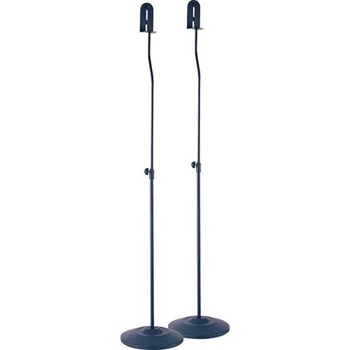 Bentley Mounts SPM-02 Floor Speaker Stand, Pair (Black)