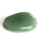 GREEN AVENTURINE - Flat Stone WORRY STONE Crystal Healing Palm Stone