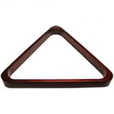 Deluxe Wood Pool Ball Triangle, Mahogany