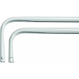 Levolor Kirsch A7004213286 46 to 84-Inch Heavy Duty Double Curtain Rod  Width, White