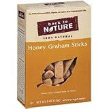 Save on Back To Nature Honey Graham Stick Cookies 8 oz. (Pack of 6) by Back to Nature