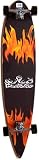 KROWN Longboards RED FLAME COMPLETE Longboard SALE!!!