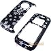 Glitter Stars Black Shield Protector Case w/ Belt Clip for LG enV VX9900