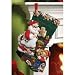 Bucilla 18-Inch Christmas Stocking Felt Applique Kit, Christmas Cookies