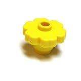 Lego Building Accessories Bright Yellow Flower, Bulk Pack 25 Pieces