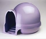 Booda Dome Clean Step Litter Box Iris