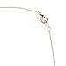 Humble Chic Women's Tiny Heart Trio Necklace Delicate Dainty Triple Pendant Necklace