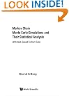 Markov chain monte carlo simulations and their statistical analysis: with web-based fortran code