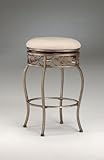 Backless Bordeaux Swivel Counter Stool by Hillsdale - Bronze Pewter (4358-8 ....
