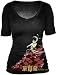 Shaw Brothers Golden Arms Lotus Asian Cinema Kung Fu Old School Juniors V-Neck Black ...