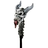 Screaming Skull Staff Costume Accessory