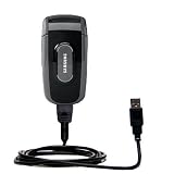 Classic Straight USB Cable for the Samsung SCH-A630 with Power Hot Sync and Charge capabilities - Gomadic Brand w/ TipExchange Technology