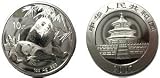 Chinese Panda Silver-dollar-sized Coins 16 Silver Coins a Pound of 2009 Silver Coins One Ounce and 1 1/4 Inch Each - One Pound of Panda Silver for Investment or Gifts