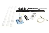Monster FS CMPLTE KIT Flatscreen Complete Mount and Installation Kit for 27 ....