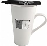 Signed and Sealed 21st Birthday Gift Mug(Sq)