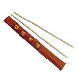 IMAGE OF Disposable Wrapped Chopstick 100 Pairs Red