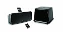 BOSTON ACOUSTICS HIDS3B Powered System with Wireless Subwoofer and iPod Dock (Gloss Black)