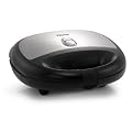 Tristar SA-2151 Sandwich-Toaster mit Wechselplatten, Edelstahl