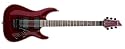 Schecter C1 FR Hellraiser Electric Guitar (Black Cherry with Floyd Rose) 
