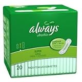 Always Long Super Ultra Thin Sanitary Pads(33159) - 20 pads/pack, 12pack